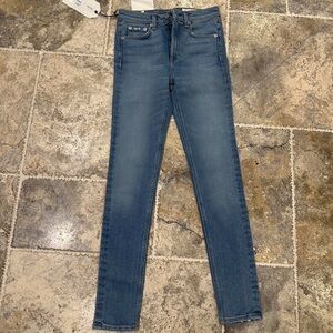 Rag & Bone branch high rise skinny jeans